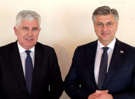 Čović s Plenkovićem o izbornoj reformi
