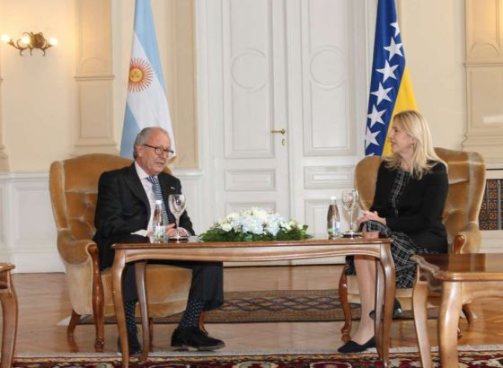 Cvijanović primila vjerodajna pisma novog veleposlanika Argentine za BiH