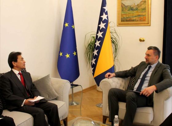 Konaković razgovarao s ambasadorom Japana Kinefuchijem Masamijem