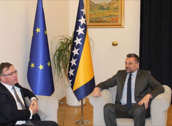 Konaković i Damijan o političkoj i ekonomskoj saradnji Slovenije i BiH i drugim aktuelnim temama