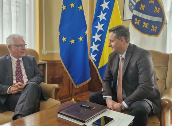 Bećirović razgovarao s Murphyem o aktualnoj situaciji u Bosni i Hercegovini
