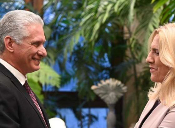 Cvijanović se u Havani sastala sa predsjednikom Kube, Díaz-Canelo pozvan u službenu posjetu BiH