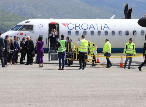 Ponovno uspostavljeni letovi Zagreb -Mostar; U zračnu luku sletjeli putnici iz Zagreba