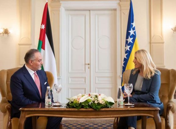 Cvijanović primila akreditivno pismo novoimenovanog ambasadora Hašemitske Kraljevine Jordan za BiH 