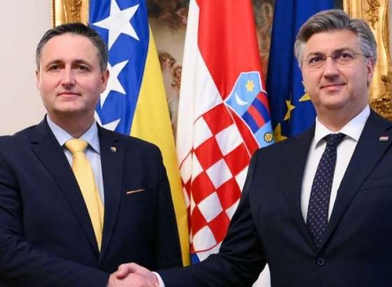 Bećirović i Plenković razgovarali o rješavanju otvorenih pitanja i jačanju bilateralne saradnje