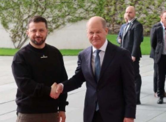 Zelenski u Berlinu: Kontraofanziva nema za cilj napad na rusku teritoriju