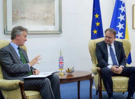 Nikšić i ambasador Reilly razgovarali o prioritetima novoimenovane Vlade FBiH