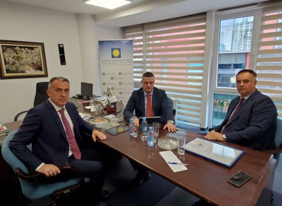 Mijatović posjetio Privrednu komoru FBiH: Direktna saradnja od velike važnosti