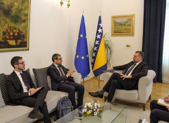 Konaković razgovarao sa Casconeom o nastojanjima kojima se trasira put konkretnim promjenama