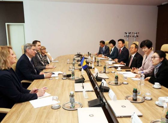 Zvizdić i Youngjoo o mogućnostima za unapređenje saradnje BiH i Republike Koreje
