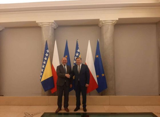 Brkić s ministrom za EU u Vladi Republike Poljske Szymonom Szynkowskim vel Sekom