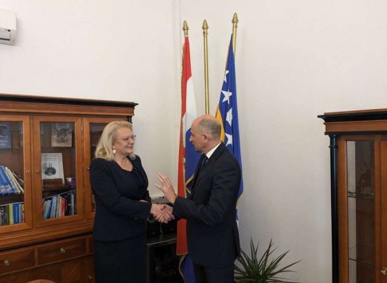 Pósa kod predsjednice FBiH Bradara: Mađarskoj stalo da BiH bude punopravna članica EU obitelji