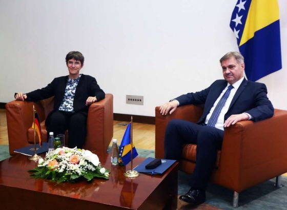 Zvizdić  se sastao s državnom ministricom za Evropu i klimu MVP Njemačke