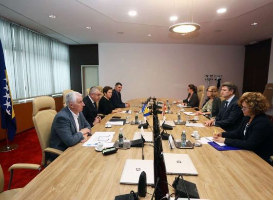 Članovi oba doma PSBiH razgovarali sa poslanikom u Nacionalnom savjetu Republike Austrije