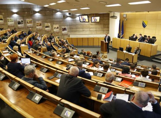 Sjednica Predstavničkog doma Federalnog parlamenta u drugoj polovini juna