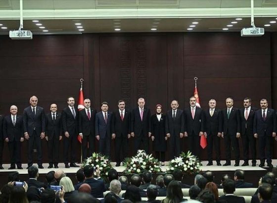 Turski predsjednik Erdogan predstavio novi kabinet