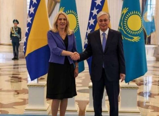 Cvijanović i Tokayev: Veliki potencijali za unapređenje saradnje BiH i Kazahstana