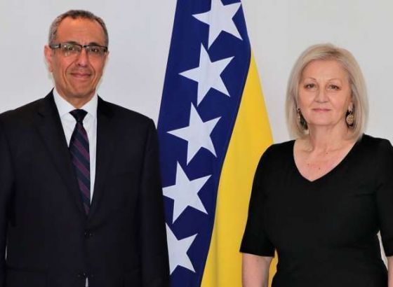 Krišto s veleposlanikom Egipta u BiH razgovarala o unapređenju bilateralne suradnje