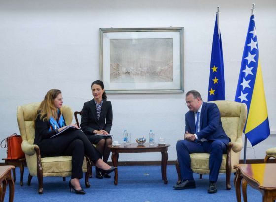 Nikšić i Macdonald o saradnji na prioritetnim socio-ekonomskim reformama Vlade FBiH