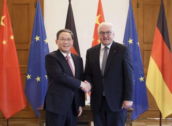 Steinmeier ugostio kineskog premijera Li Qianga
