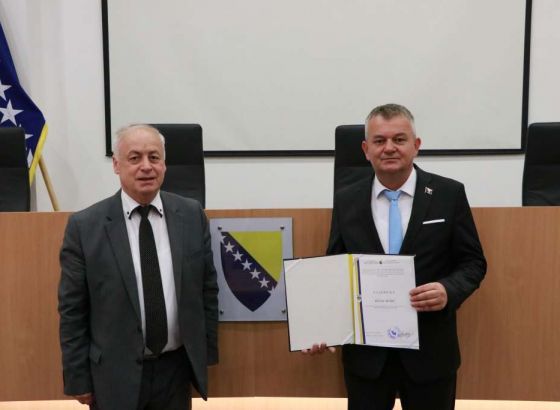 Gradonačelniku Živinica Beganu Muhiću uručeno Uvjerenje o dodjeli mandata