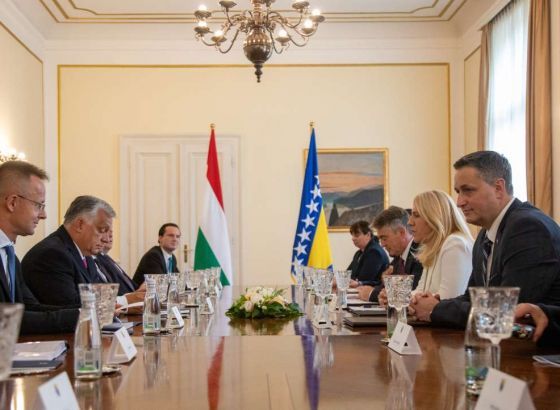 Članovi Predsjedništva Bosne i Hercegovine primili predsjednika Vlade Mađarske Viktora Orbána
