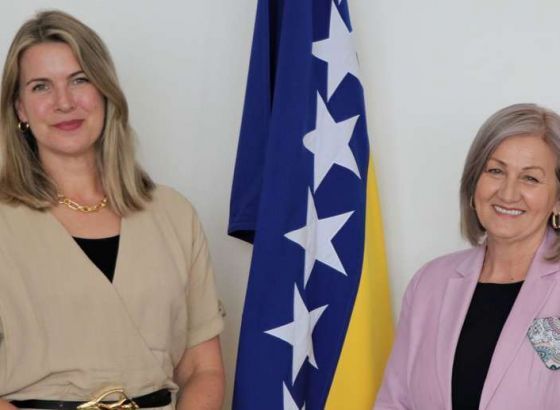 Krišto primila u oproštajnu posjetu ambasadoricu Švedske Stromquist