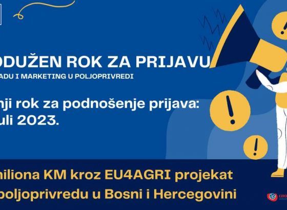 Produžen rok za prijavu na Javni poziv za projekt EU4GARI