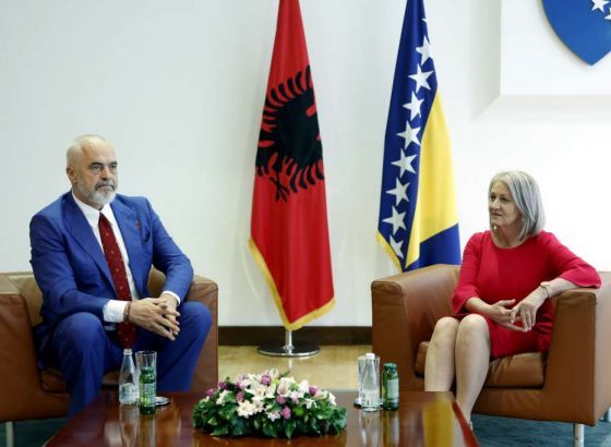 Krišto i Rama: Dobre i prijateljske odnose BiH i Albanije treba u budućnosti učvršćivati  