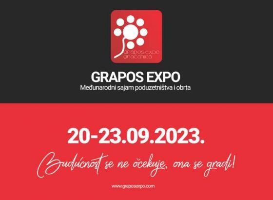 Novi datum, nova lokacija i još bolji 'Grapos Expo', sajam promocije privrednih potencijala