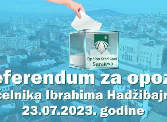 Posljednje pripreme za Referendum o opozivu načelnika Općine Stari Grad