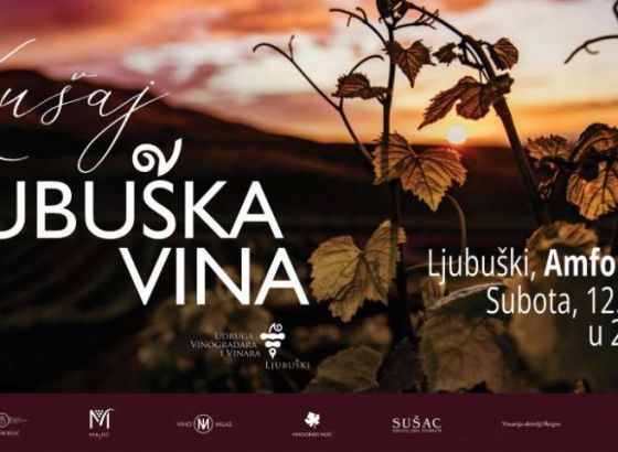 Vina devet ljubuških vinarija na tradicionalnoj manifestaciji 'Kušaj ljubuška vina'