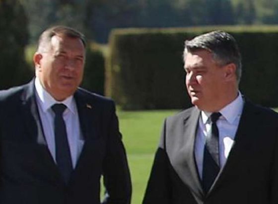 Dodik i Milanović sastali se na Hvaru