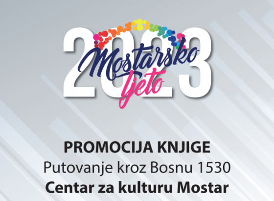 Program 'Mostarskog ljeta' ovoga tjedna u znaku književnosti