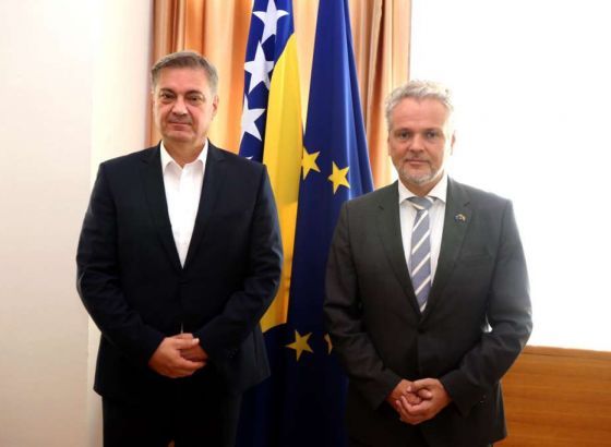 Zvizdić - Sattler: Evropski put BiH nema alternativu