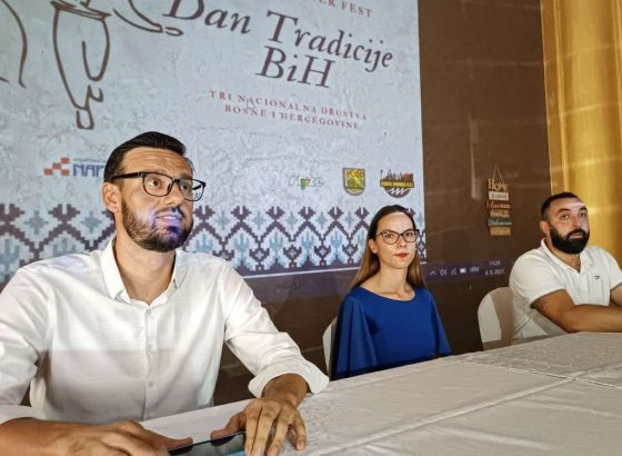 Zajednička promocija tri nacionalna kulturna društva na manifestaciji "Dan tradicije BiH" u Zenici
