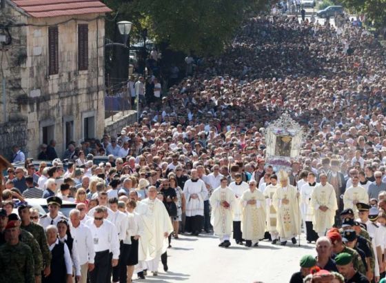 Sinj pohodilo više od 150 tisuća vjernika iz Hrvatske i Bosne i Hercegovine