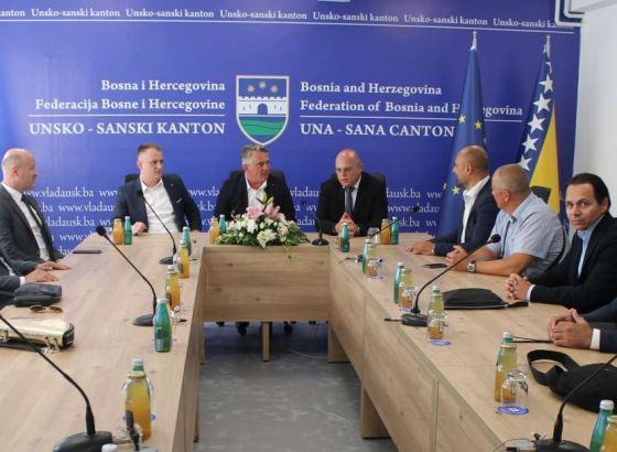 Komšić u Bihaću razgovarao sa premijerom Unsko-sanskog kantona