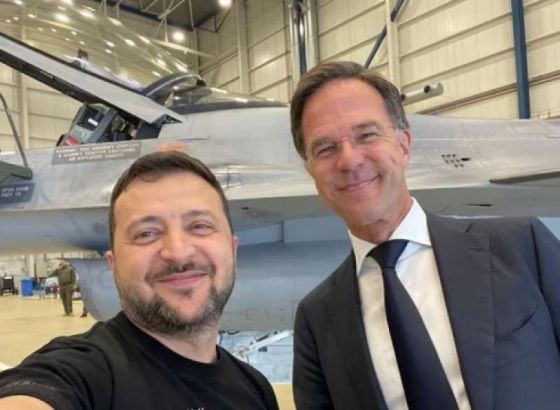 Zelensky iz Nizozemske: Dobit ćemo 42 aviona F-16, ovo je tek početak