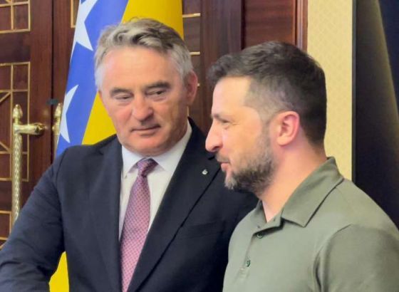 Komšić iz Kijeva: BiH kao žrtva agresije najbolje zna koliko je podrška važna