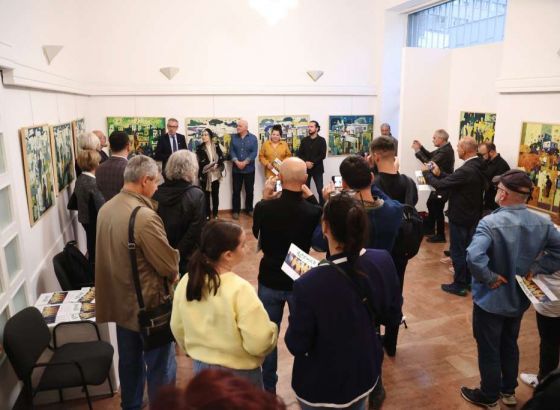 U Galeriji 'Preporod' otvorena izložba 'Sjene i sjećanja' Aldemara Ibrahimovića