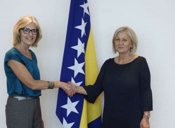 Krišto-Hartmann: Evidentan kontinuiran razvitak na svim područjima međusobne suradnje BiH i Austrije