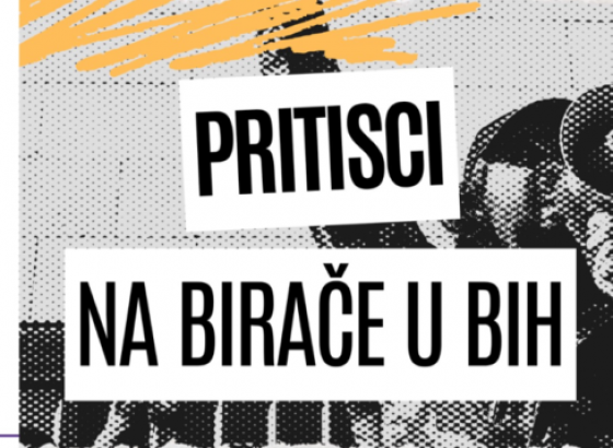 Koalicija Pod lupom provela istraživanje: Bilo je pritisaka na birače u Bosni i Hercegovini