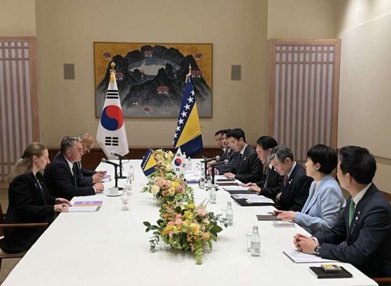 Susret Komšića i Yoon Suk Yeola: Južna Koreja planira otvoriti ambasadu u Sarajevu