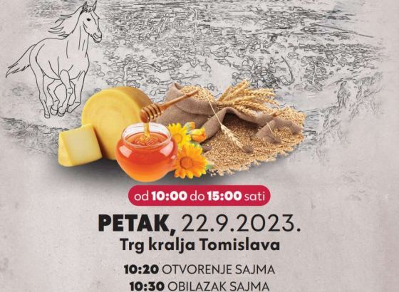 U petak Sajam prehrambeno-poljoprivrednih proizvoda, obrta, tradicionalnih zanata i turizma u Livnu