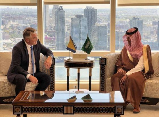 Komšić i Al-Khateeb: Unaprijediti saradnju između BiH i Saudijske Arabije u oblasti turizma