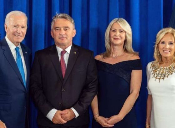 Komšić na prijemu kod Bidena