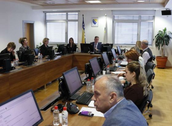 Sjednica VSTV-a BiH - Izbor novog potpredsjednika nakon ostavke Biljane Simeunović