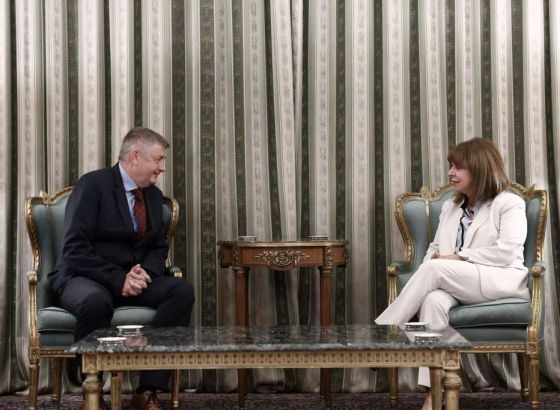 Ambasador Vuković predao akreditivna pisma predsjednici Grčke