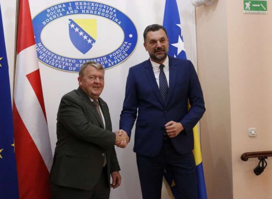Rasmussen i Konaković saglasni o potrebi bolje saradnje BiH i Danske